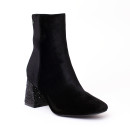 bottines à talons new york noir/glitter vanessa wu