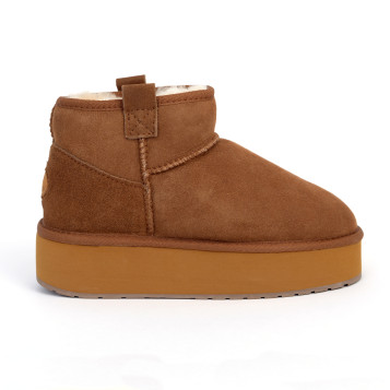 Bottines foy flatform chesnut EMU