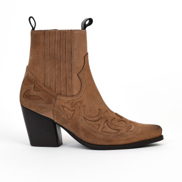 Bottines fedo taupe Minka