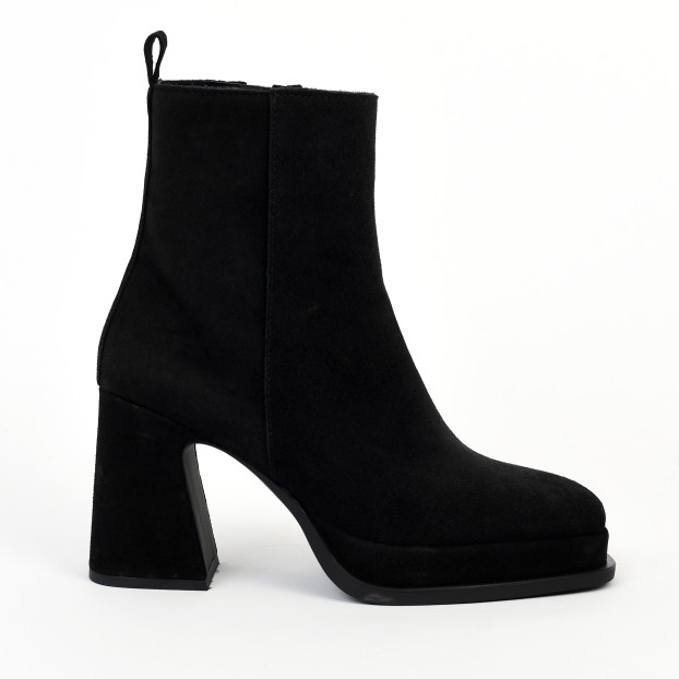 bottines à talons 2749 noir Alpe