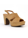 sandales à talons 12427 beige camel Weekend