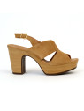 sandales à talons 12427 beige camel Weekend
