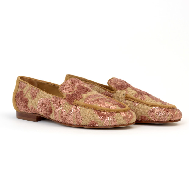 Mocassin 14583 beige-rose Pedro Miralles
