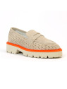 Mocassin franny beige/orange JB Martin