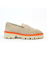Mocassin franny beige/orange JB Martin