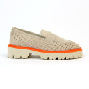 Mocassin franny beige/orange JB Martin