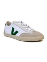 baskets volley canevas m white-emeraude Veja
