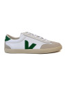 baskets volley canevas m white-emeraude Veja