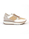 Baskets xeta blanc /naturel Adige