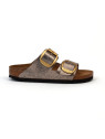 mules arizona big buckle graceful taupe Birkenstock