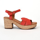 sandales à talons tangram cerise Aliwell