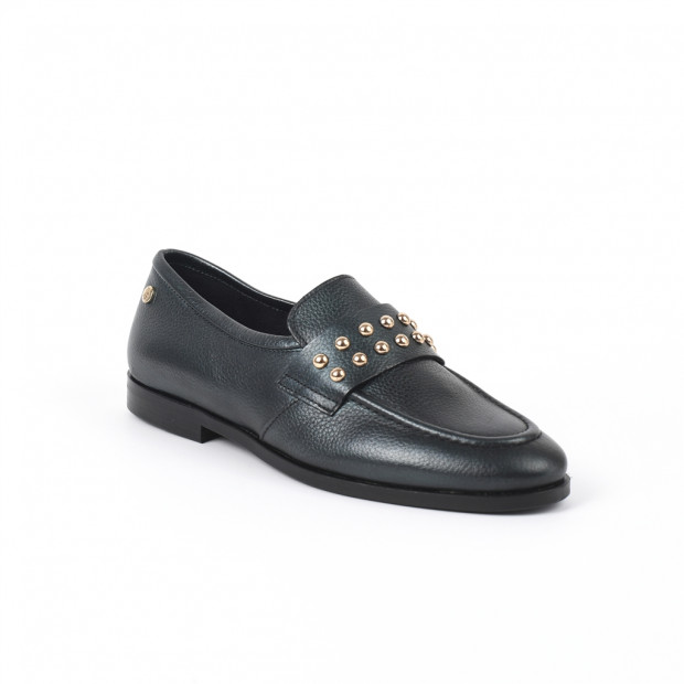 Mocassin round stud loafer bleu Tommy Hilfiger