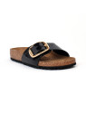 sandales & nu-pieds madrid big buckle bf vernis noir -bkle or Birkenstock