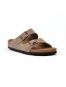 mules arizona soft footbed taupe Birkenstock