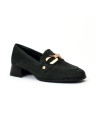 mocassins à talons lavinia vert Pm - Paris Milan