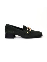 mocassins à talons lavinia vert Pm - Paris Milan