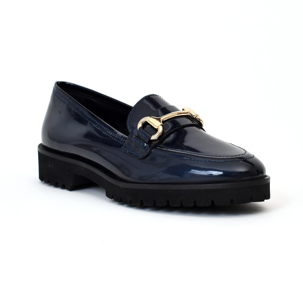 Mocassin ottavia bleu Pm - Paris Milan