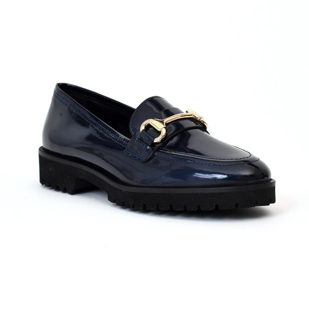 Mocassin ottavia bleu Pm - Paris Milan