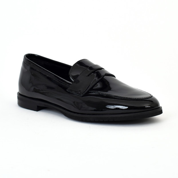 Mocassin alba noir Pm - Paris Milan