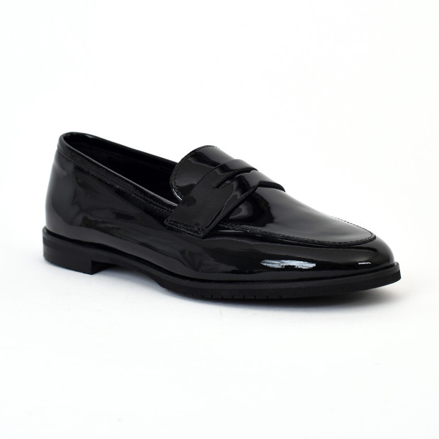 Mocassin alba noir Pm - Paris Milan