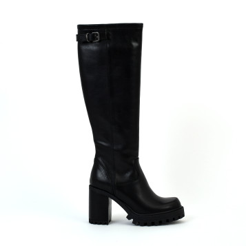bottes à talons imma noir Pm - Paris Milan