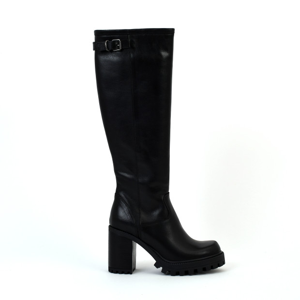 bottes à talons imma noir Pm - Paris Milan
