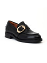 Mocassin a 7035 noir-boucle or Billi Bi