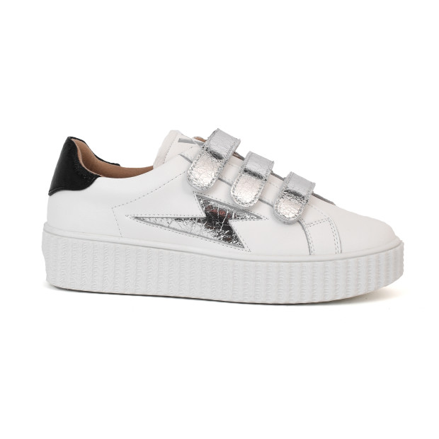 Baskets jane blanc-argent vanessa wu