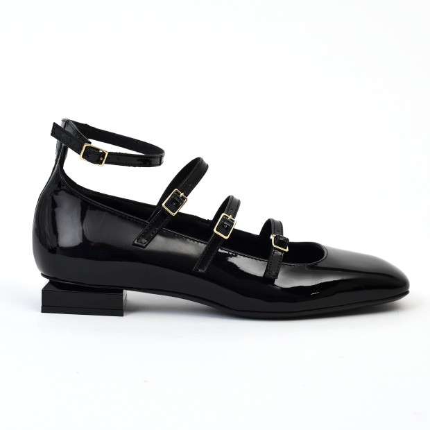 ballerines & babies angie l straps noir AGL