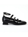 ballerines & babies angie l straps noir AGL