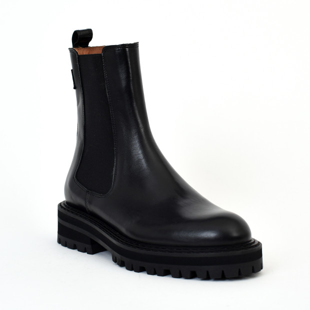 Bottines joely noir Maison Toufet