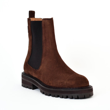 Bottines joely marron Maison Toufet