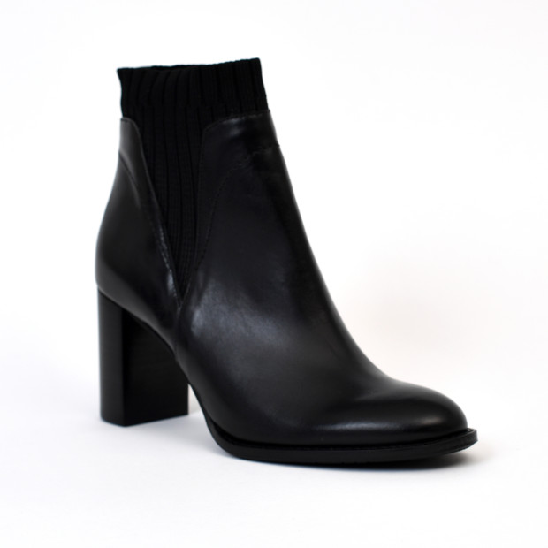 bottines à talons bony noir Adige