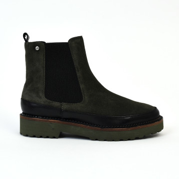 Bottines olivia h24 taupe Emilie Karston