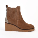 bottines compensées ceylan antilope Mkd