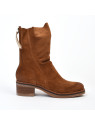 Bottines jazon camel Mkd
