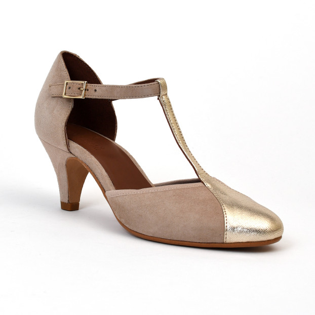 escarpins z 1630 pm taupe Pm - Paris Milan