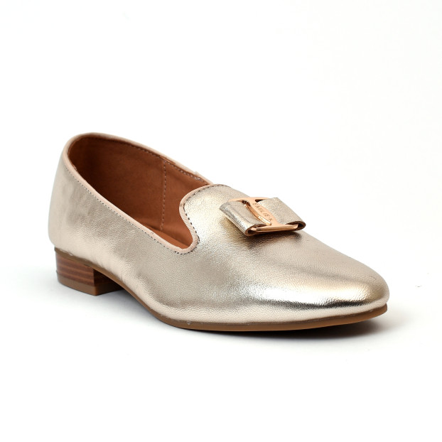 Mocassin yuni platine Emilie Karston