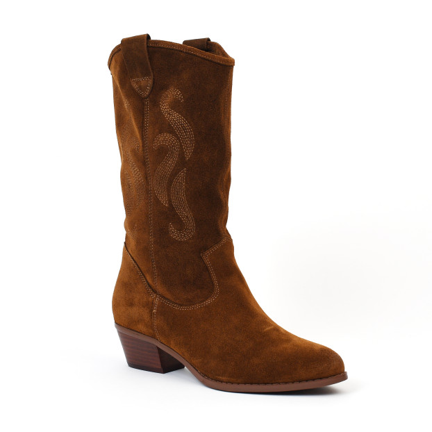 Bottines lys camel Emilie Karston