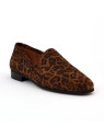 Mocassin amandine leopard Maison Toufet