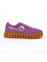 Baskets play sneaker w iris/l gold No name