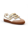 Baskets sheffield straps blanc/or Schmoove Femme