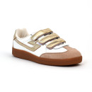 Baskets sheffield straps blanc/or Schmoove Femme