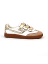 Baskets sheffield straps blanc/or Schmoove Femme