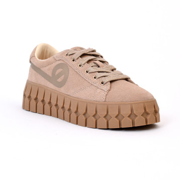 Baskets play sneaker w nude /l gold No name