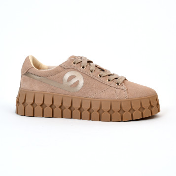 Baskets play sneaker w nude /l gold No name