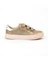 Baskets arcade straps g.suede/ecaille dusty gold No name