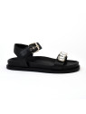 sandales & nu-pieds cristina noir AGL