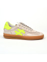 Baskets basket a032 poils de vache another trend vaca lin/jaune another trend