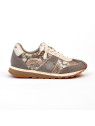 Baskets cinthya python beige Emilie Karston
